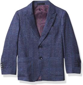 img 4 attached to Issac Mizrahi Boys Slim Blazer