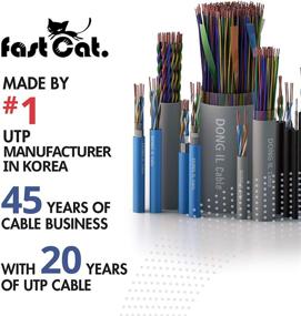 img 1 attached to 💨 Высокоскоростной сетевой кабель Cat5e Ethernet на 1000 футов - 24 AWG, CMR, изолированная медь без оболочки, интернет-кабель с FastReel - 350МГц / Гигабитная скорость UTP LAN-кабель - CMR (черный)