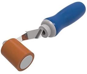 img 1 attached to 🛠️ 5-Inch Everhard Ergonomic Seam Roller - Silicone Grip Handle, Cushioned MR05029