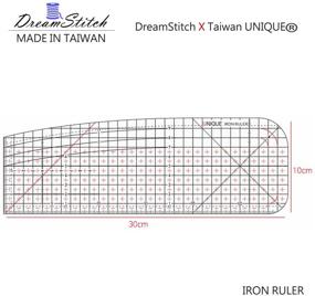 img 3 attached to DreamStitch Unique Iron Ruler X10Cm