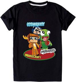 img 4 attached to Unspeakable Printed Cartoon T-Shirts for Boys – LeosWare Clothing Collection