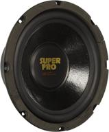 🔊 powerful 8 inch car subwoofer speaker - 350 watt high-powered audio system with 1.5 inch kapton voice coil and 89.2 db sound logo