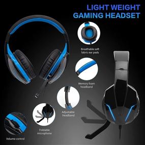 img 1 attached to Gaming 4 in 1 Set: Rainbow Backlit Keyboard, Mouse, Headset & Mousepad | Anti-Ghost Keys | USB & Audio Compatibility | Compatible with PS5, Xbox One, Windows & iMac