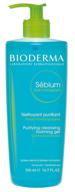 bioderma sébium face cleanser: a skin purifying makeup removing cleanser for combination to oily skin logo