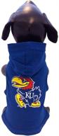 kansas jayhawks collegiate cotton hooded логотип