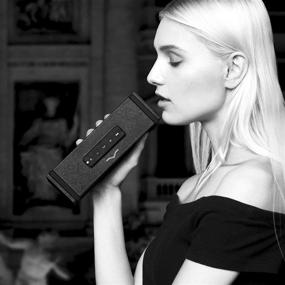 img 1 attached to 🔈 V-MODA REMIX Беспроводной портативный Hi-Fi динамик - Черный