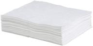 🧺 esp 1mbwpb polypropylene heavy weight meltblown oil only absorbent bonded pad, 18x15, white - pack of 100 logo