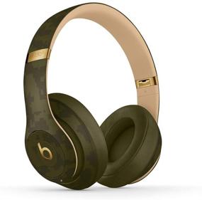 img 4 attached to 🎧 Renewed Beats Studio3 Wireless Over-Ear Headphones 2020 - Forest Green by Beats By Dr. Dre