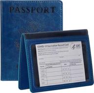 👜 effortlessly stylish: whomeaf leather passport vaccine traveling for seamless travel experiences логотип