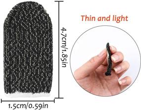 img 1 attached to Enhanced Gaming Control with Newseego Mobile Game Finger Sleeve Controller - Breathable Anti-Sweat 🎮 Sensitive Shoot and Aim Keys for Rules of Survival/Knives Out on Android & iOS [6 Pack]