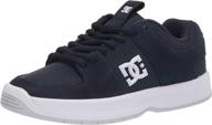 🔥 powerful performance: dc men's lynx zero skate shoes for athletic enthusiasts logo