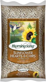 img 1 attached to 🐦 Morning Song 11979: Premium Sunflower Hearts and Chips Wild Bird Food - 5.5 Pounds
