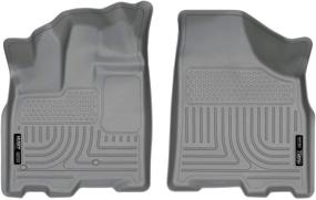 img 4 attached to 🚗 Husky Liners Weatherbeater Front Floor Liners: Perfect Fit for 2011-20 Toyota Sienna in Grey