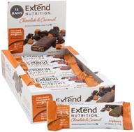 extend chocolate caramel 1 48 батончиков логотип