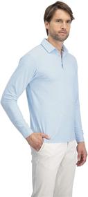img 3 attached to Sleeve Shirt Moisture Wicking Stretch Men's Clothing