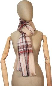 img 3 attached to 🧣 Women's Boucle Blanket Scarf - An Essential Accessory for Women, with Scarves & Wraps Available in Accessories First