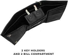 img 2 attached to 🛡️ Ultimate Leather Identity Protection for Motorcycle Truckers