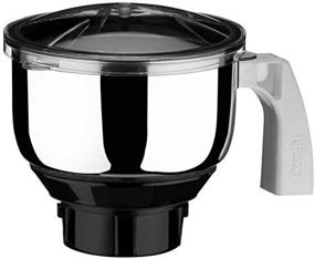 img 3 attached to 🔵 Silver 1-Liter Medium Mixer Jar for Preethi MG 509 Eco Twin, Eco Plus/Chef Pro and Blue Leaf