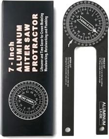 img 4 attached to Premium Smolder Construction Protractors: Perfect for Woodworking and Metalworking Projects