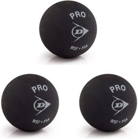 img 1 attached to 🎾 Dunlop Sports Pro XX Squash Ball - 3 Ball Tube