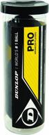 🎾 dunlop sports pro xx squash ball - 3 ball tube logo