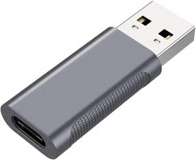 img 4 attached to 🔌 nonda Адаптер USB C Female к USB 3.0: Двустороннее решение OTG для iPhone 12 Pro/Max и Samsung Galaxy S20/S20+Ultra.