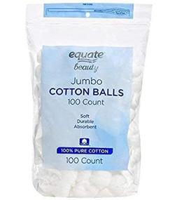 img 1 attached to Equate Beauty Jumbo Cotton Balls