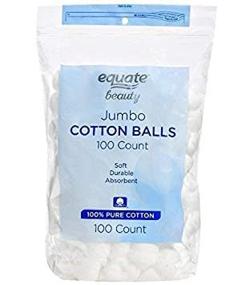 img 2 attached to Equate Beauty Jumbo Cotton Balls