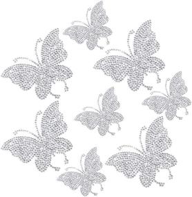 img 4 attached to Butterfly Rhinestone Decorative Decoration Accessories