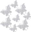 butterfly rhinestone decorative decoration accessories logo