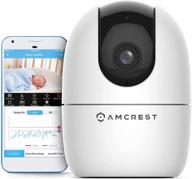 📷 amcrest 1080p wifi camera: indoor nanny cam, dog camera, sound & baby monitor with human & pet detection, motion-tracking, 2-way audio, phone app, pan/tilt wireless ip camera, night vision - ideal for smart home logo