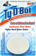 🚽 ty-d-bol free and clear toilet cleaner - ultimate bathroom cleaning solution, powerful deodorizer, hassle-free usage with 1 tablet, single pack logo