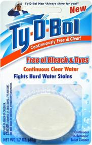 img 4 attached to 🚽 Ty-D-Bol Free and Clear Toilet Cleaner - Ultimate Bathroom Cleaning Solution, Powerful Deodorizer, Hassle-Free Usage with 1 Tablet, Single Pack