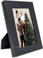 the display guys – wooden square picture frame – 6"x 8" square profile photo frame логотип