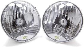 img 1 attached to KC HiLiTES 7" Круглые 60/55w H4 фара DOT - комплект из 2 штук: идеальное осветительное решение