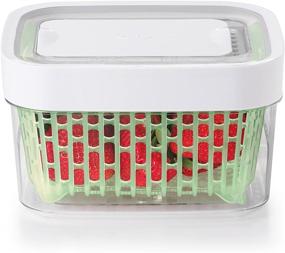 img 3 attached to 🥦 Efficiently Preserve Freshness with OXO Good Grips GreenSaver Produce Keeper -1.6 Qt