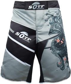 img 3 attached to 🩳 SOTF Boxing Shorts: Ultimate Men's Muay Thai Fight Short and MMA Shorts for BJJ