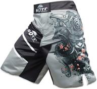 🩳 sotf boxing shorts: ultimate men's muay thai fight short and mma shorts for bjj logo