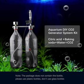 img 3 attached to 🐠 CO2 Generator System Kit for Aquarium Plants with Solenoid Valve, Bubble Counter, Check Valve, and Carbon Dioxide Reactor – Decdeal DIY Aquarium Kit