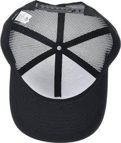 img 1 attached to RVCA Mens Ticket Trucker Black