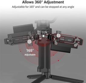 img 1 attached to Улучшенный SEO: SMALLRIG DJI RS 2 / RSC 📷 2 Адаптивное крепление для монитора камеры с NATO зажимом - Модель 3026