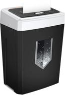 🔪 bonsaii c169-b 14-sheet cross-cut office paper shredder – heavy duty, 30-minute continuous shredding, quiet operation, jam proof system, shreds credit cards and staples – ideal for home use logo