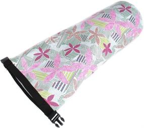 img 2 attached to 🎒 UrbanMover Waterproof Dry Bag Compression Roll Top Sack for Women Girls Fashion Unique Pattern Lightweight 10L Floating - Ideal for Kayaking, Boating, Rafting, Diving, Surfing, Gym, Yoga, Swimming, Hiking, Motorcycle