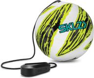 ⚽ solo soccer trainer with size 1 soccer ball by sklz logo