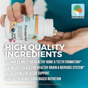 img 1 attached to 🤰 Optimal Maternal and Fetal Health Prenatal Multivitamin - Physician Formulated with Vitamin K2 MK-7, Methylfolate, and Glutathione