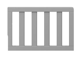 img 1 attached to 🛏️ Graco Toddler Guardrail: Safety Rail for Convertible Crib & Toddler Bed in Pebble Gray