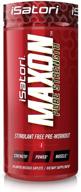 💪 maxon pre workout stimulant free - fenugreek and kre alkalyn creatine pure strength muscle gainer lasting energy for men keto friendly - dietary supplement (84 rapid release caplets) logo