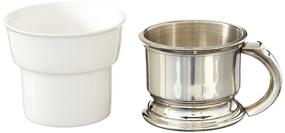 img 1 attached to 🪒 Colonel Conk No.127 Shaving Mug with Pewter Caddy: A Classically Sophisticated Grooming Essential