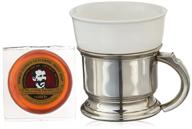 🪒 colonel conk no.127 shaving mug with pewter caddy: a classically sophisticated grooming essential logo