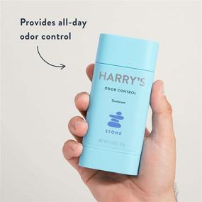 img 2 attached to 🌿 Harry's Men's Deodorant - Aluminum-Free Odor Control Variety Pack with Stone, Shiso, and Redwood Scents